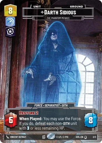 Darth Sidious - The Phantom Menace