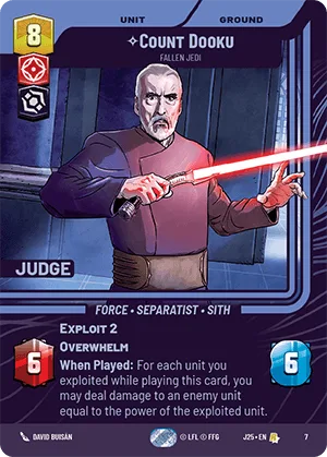 Count Dooku - Fallen Jedi