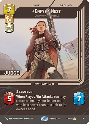 Enfys Nest - Champion of Justice