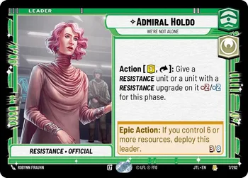 Admiral Holdo - We're Not Alone