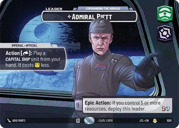 Admiral Piett - Commanding the Armada