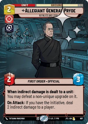 Allegiant General Pryde - Ruthless and Loyal