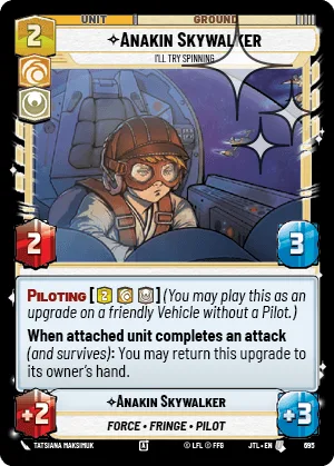 Anakin Skywalker - I'll Try Spinning