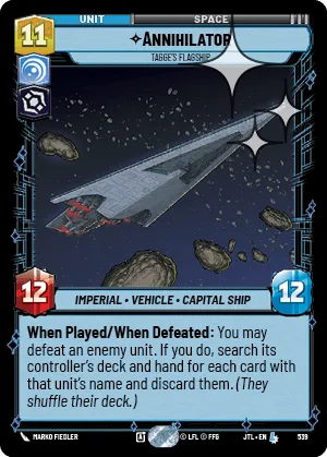 Annihilator - Tagge's Flagship