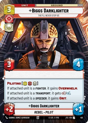 Biggs Darklighter - They'll Never Stop Us