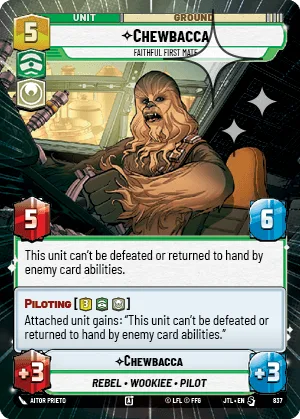 Chewbacca - Faithful First Mate
