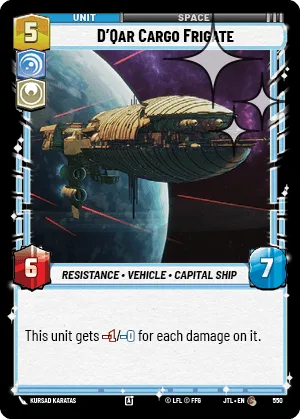 D'Qar Cargo Frigate