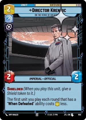 Director Krennic - On the Verge of Greatness