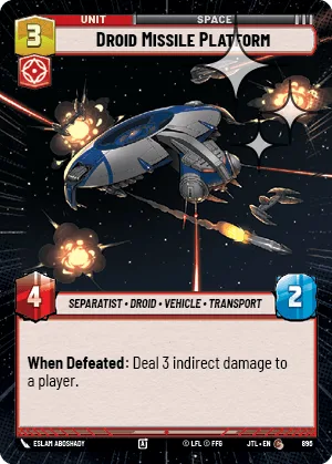 Droid Missile Platform