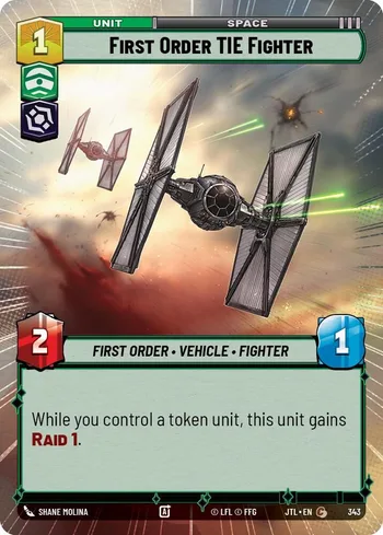 First Order TIE Fighter