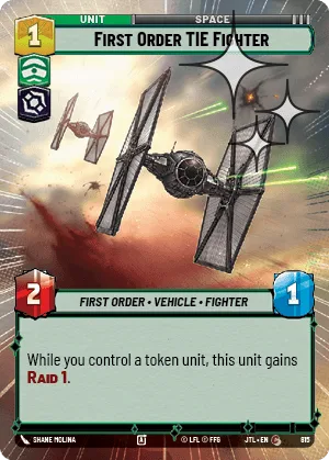 First Order TIE Fighter