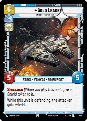 Gold Leader - Fastest Ship in the Fleet