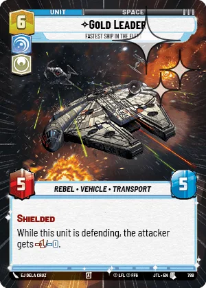 Gold Leader - Fastest Ship in the Fleet