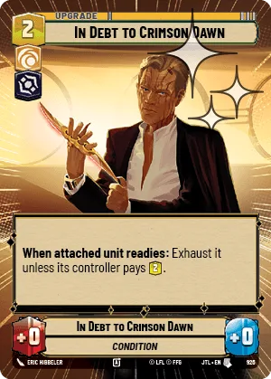 In Debt to Crimson Dawn