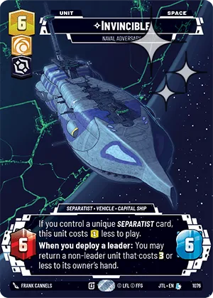 Invincible - Naval Adversary