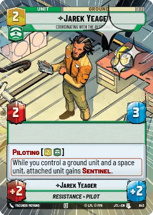 Jarek Yeager - Coordinating With The Resistance