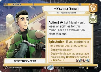 Kazuda Xiono - Best Pilot in the Galaxy