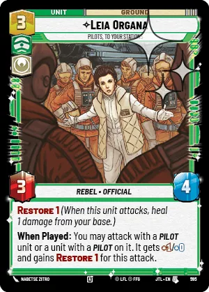 Leia Organa - Pilots, To Your Stations
