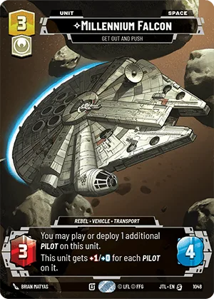 Millennium Falcon - Get Out And Push