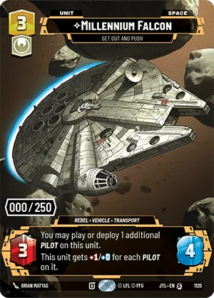 Millennium Falcon - Get Out And Push