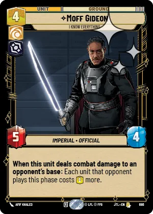 Moff Gideon - I Know Everything