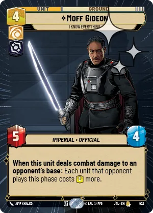 Moff Gideon - I Know Everything