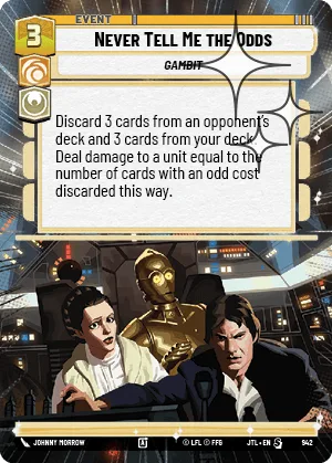 Never Tell Me the Odds