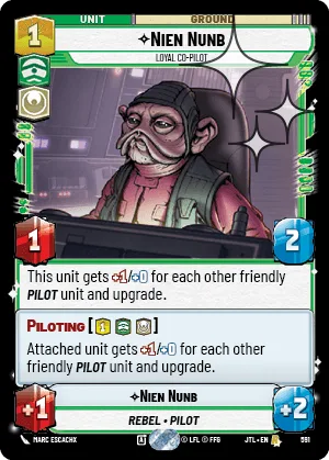 Nien Nunb - Loyal Co-Pilot