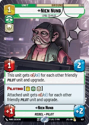 Nien Nunb - Loyal Co-Pilot