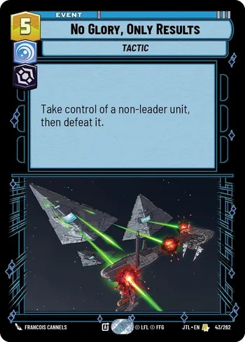 No Glory, Only Results