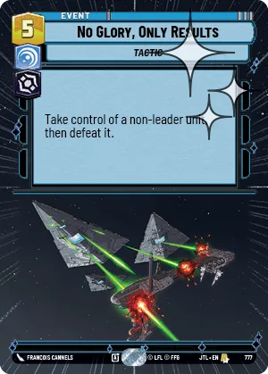 No Glory, Only Results