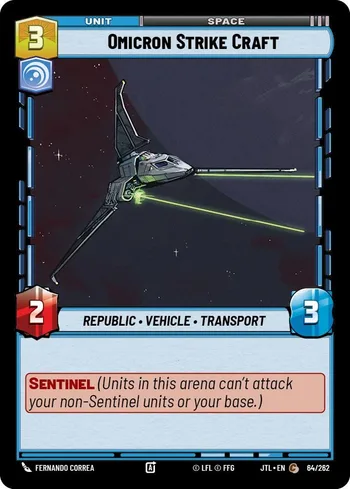 Omicron Strike Craft