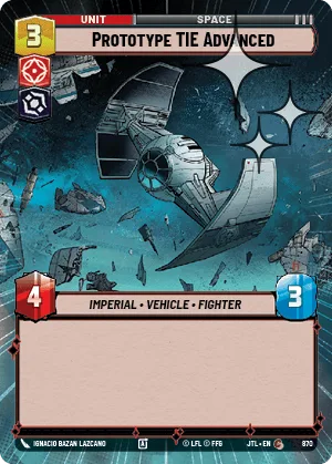 Prototype TIE Advanced