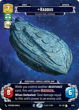Raddus - Holdo's Final Command