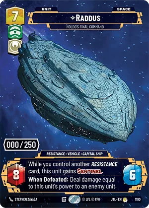 Raddus - Holdo's Final Command