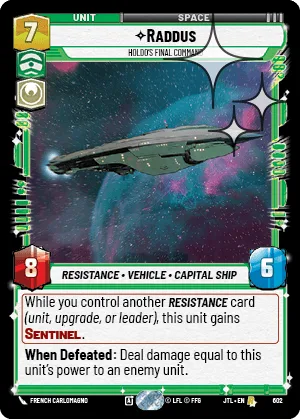 Raddus - Holdo's Final Command