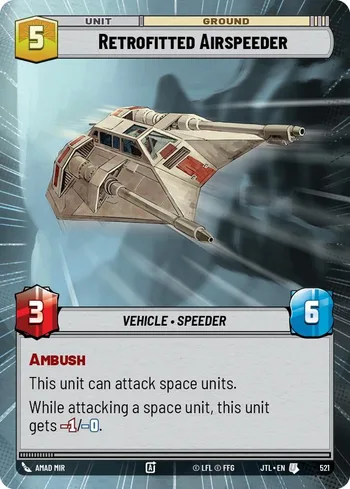 Retrofitted Airspeeder