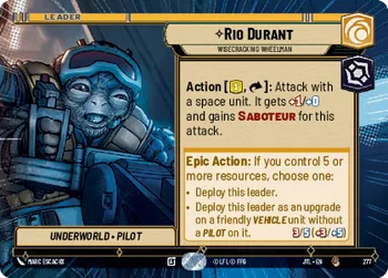 Rio Durant - Wisecracking Wheelman