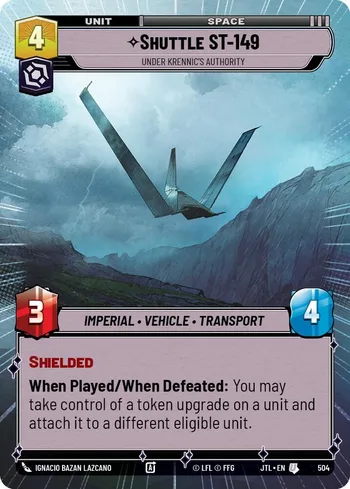 Shuttle ST-149 - Under Krennic's Authority