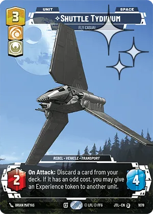 Shuttle Tydirium - Fly Casual