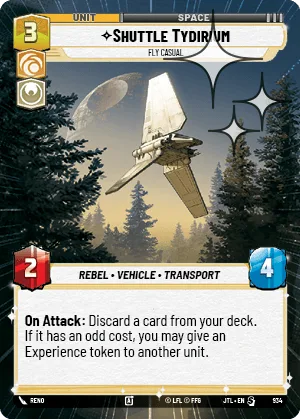 Shuttle Tydirium - Fly Casual