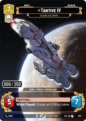 Tantive IV - Fleeing the Empire