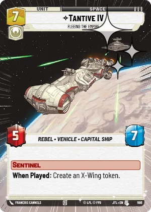 Tantive IV - Fleeing the Empire