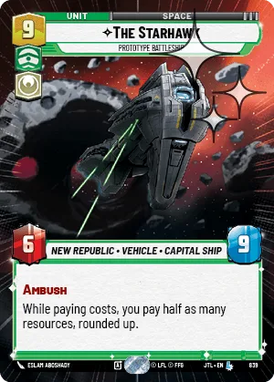 The Starhawk - Prototype Battleship