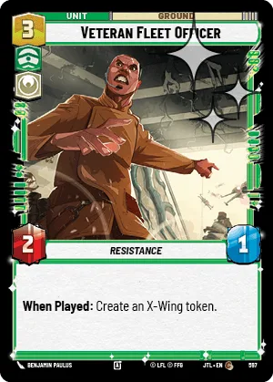 Veteran Fleet Officer