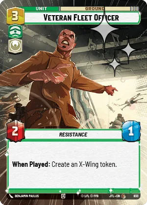 Veteran Fleet Officer