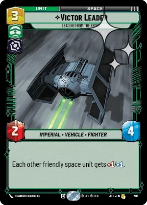 Victor Leader - Leading from the Front