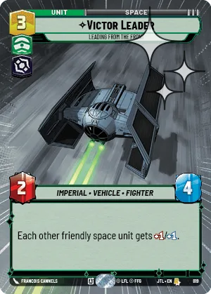 Victor Leader - Leading from the Front