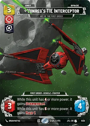 Vonreg's TIE Interceptor - Ace of the First Order