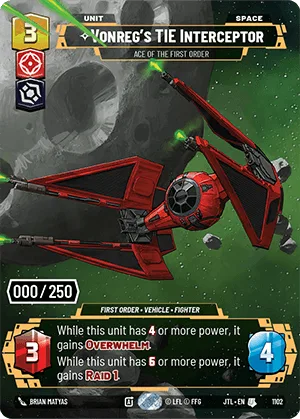 Vonreg's TIE Interceptor - Ace of the First Order